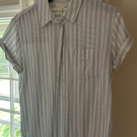 Caslon Linen Button Up shirt - Picture 1 of 4